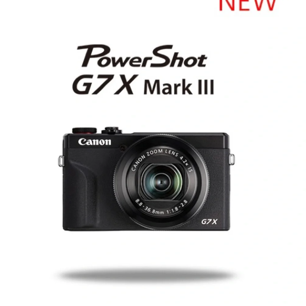 ISO!!!! Canon PowerShot G7 X Mark III Black Digital Camera